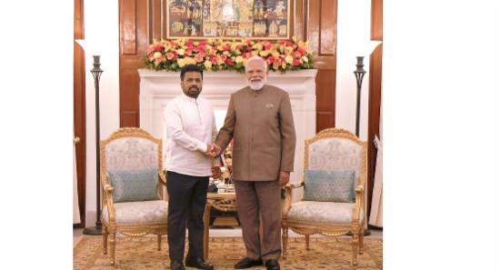 ජනපති අනුර සහ ඉන්දීය අගමැති අතර හමුවක්..